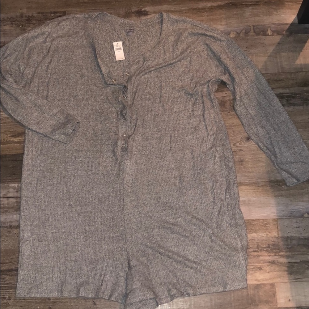 Plus Size Aerie Sleep Romper